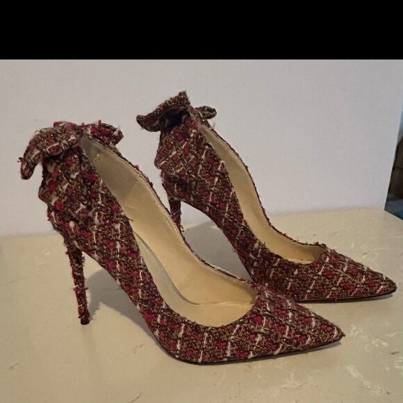 NY&Co Tweed heels size 9 - Picture 1 of 5